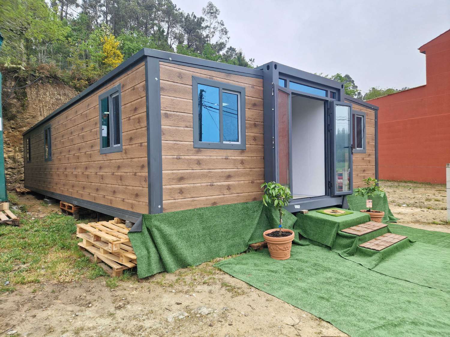 CASA PREFABRICADA PARA VIVIVIENDA VACACIONAL