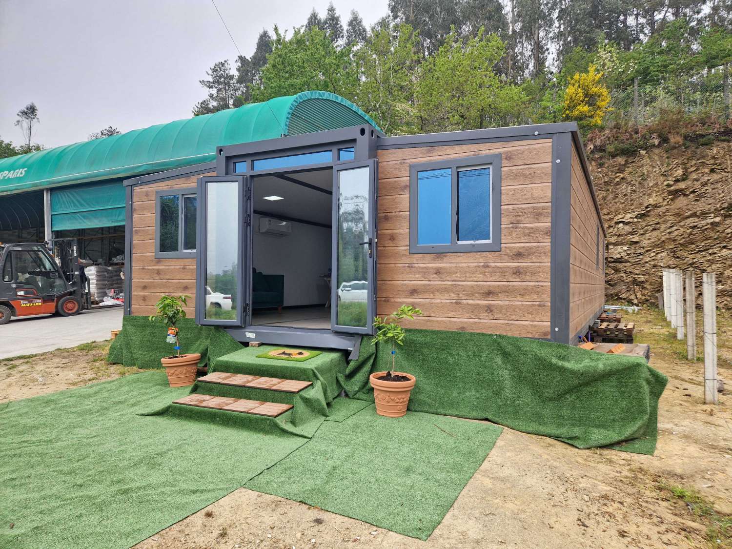 CASA PREFABRICADA PARA VIVIVIENDA VACACIONAL